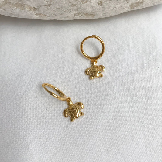 Turtle earrings